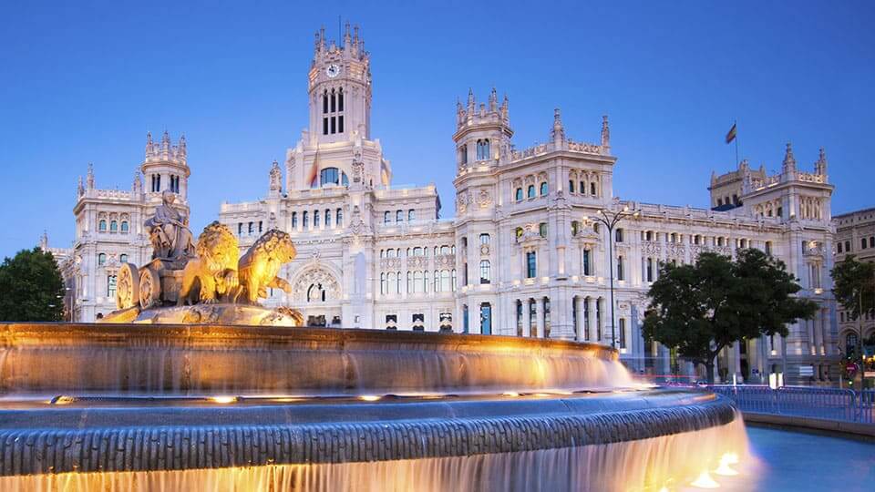 Circuito en Europa Madrid y París