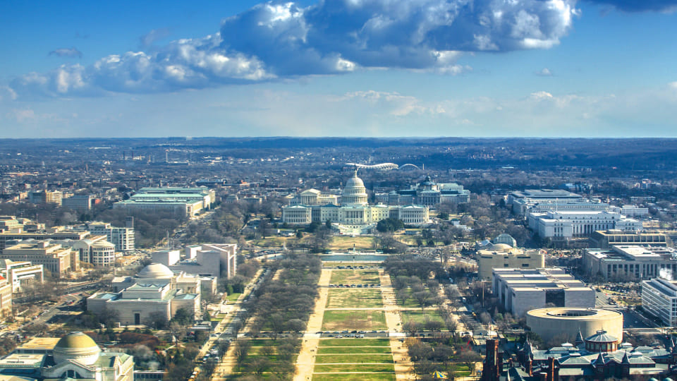 Imagen de circuito en Norteamérica - Washington Tradicional