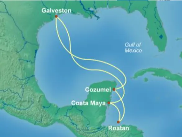 Captura de pantalla de Viajes Éxito en la sección «Caribe Oeste - Symphony of the Seas»