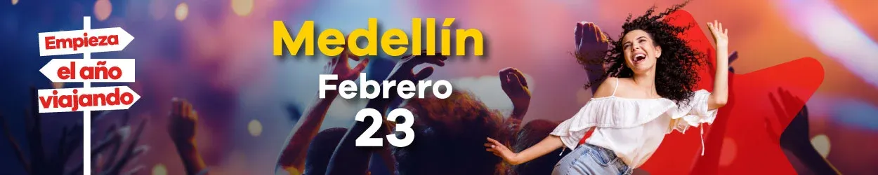 Banner concertó Medellín