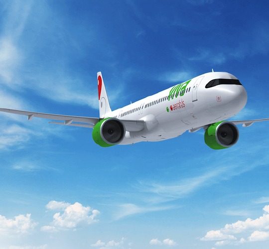 Imagen Lateral Aerolíneas Viva Aerobus