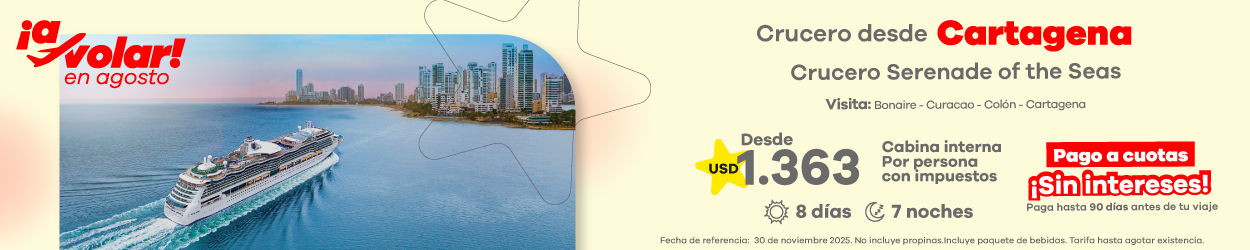 Banner principal Cruceros Desktop