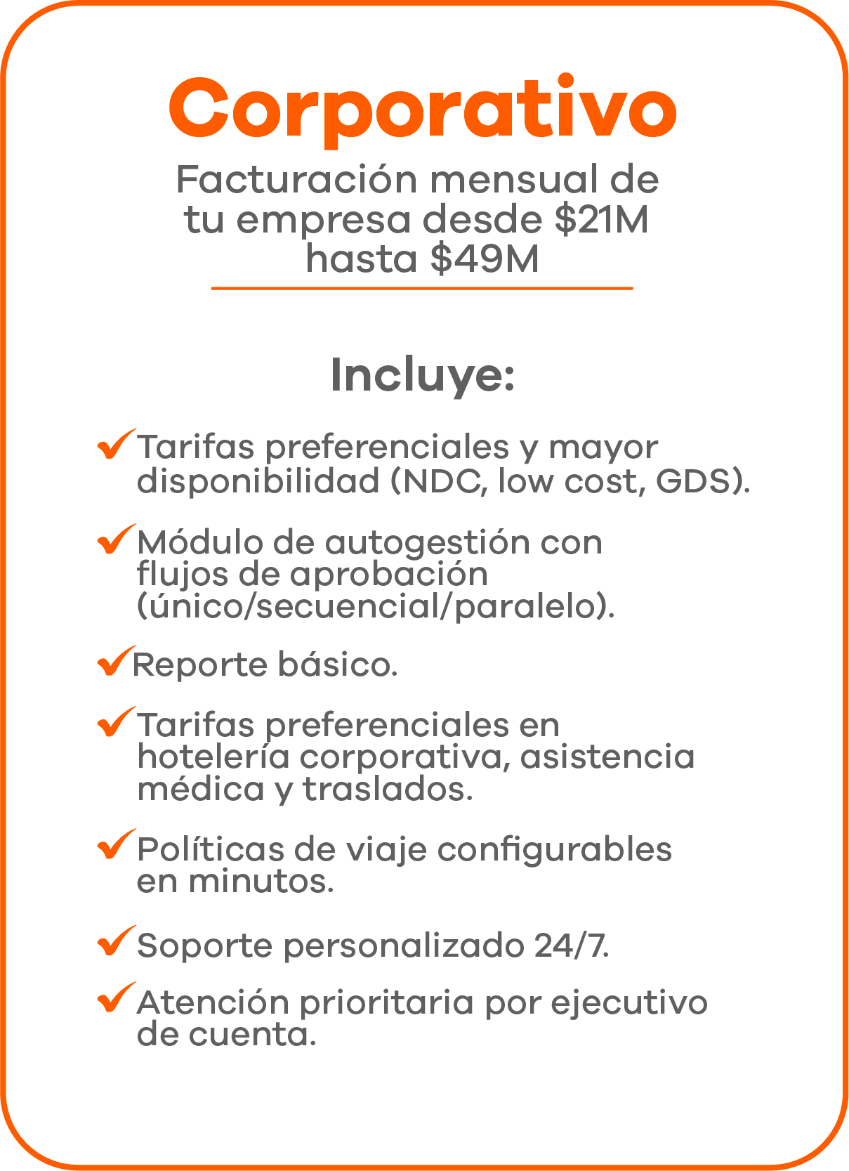 plan de viaje para empresas