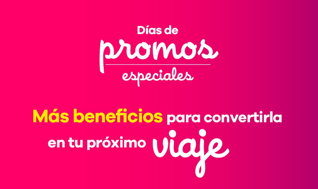 Aviso emergente con promociones de Viajes Éxito en la sección «Popup Colaboradores 1»