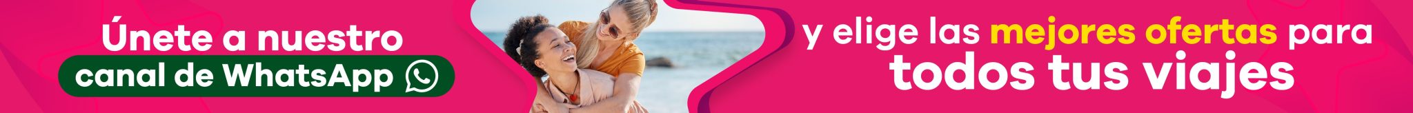 Canal de WhatsApp de Viajes Éxito