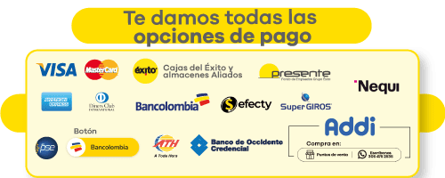 Banner Horizontal medios de pago