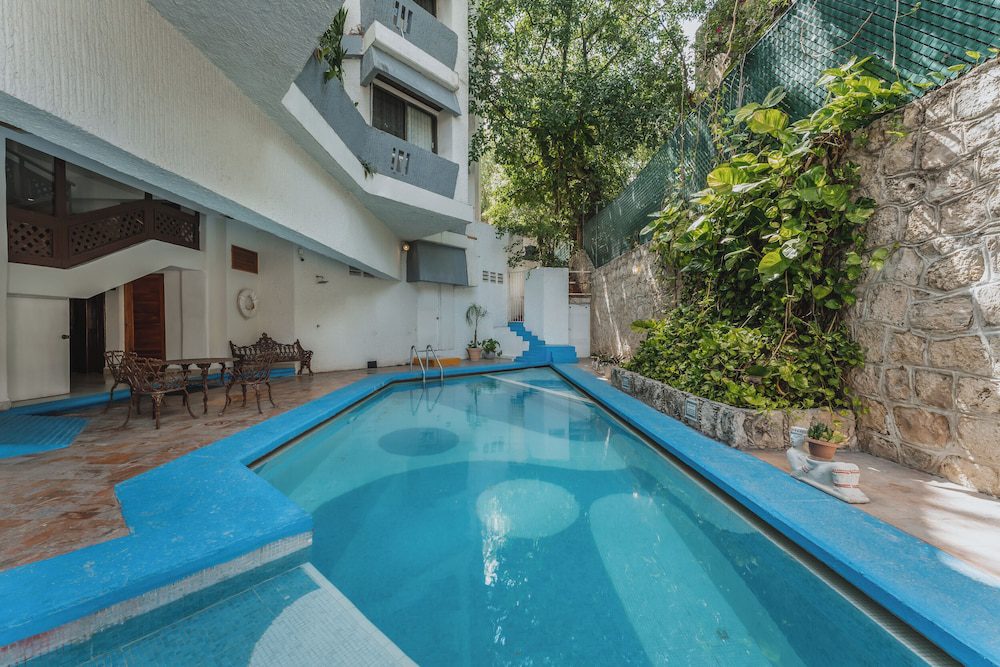 Piscina de Plaza Kokai en Cancún