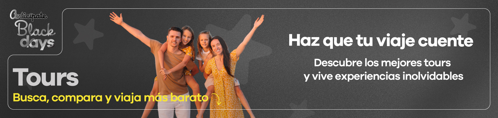 🚐 Dile sí a las vacaciones de fin de año 🌎 Haz que tu viaje cuente con los mejores traslados y tours. Descubre nuevas aventuras y vive experiencias inolvidables. ✨ Explora, cotiza y reserva fácilmente tu próximo destino.