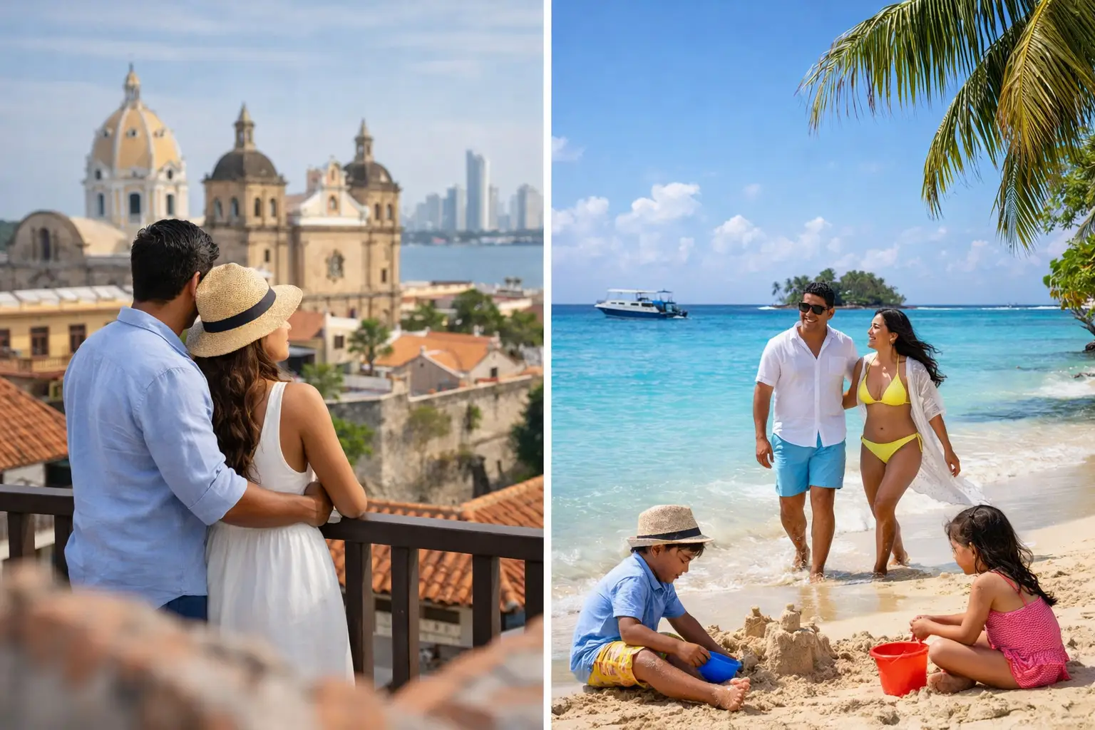 Paquetes Cartagena o San Andrés: cuál elegir