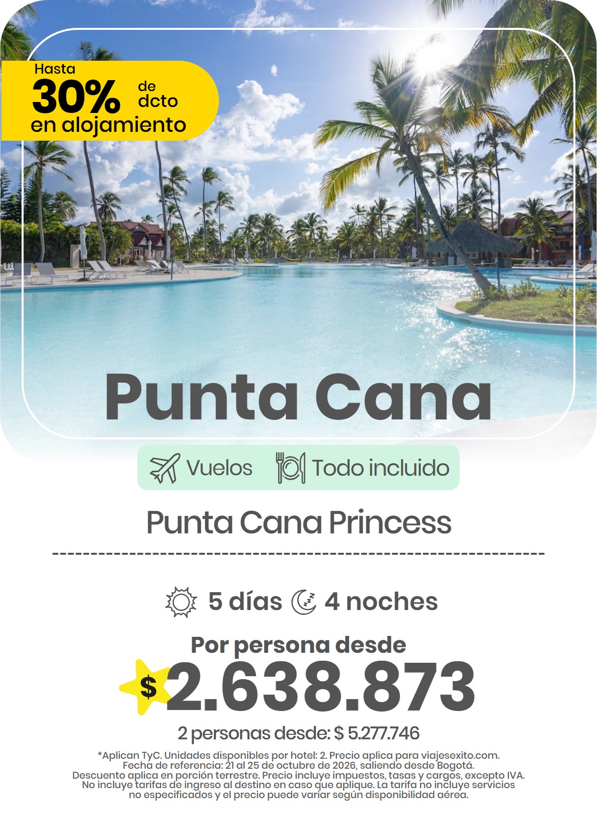 Paquete a Punta Cana: Punta Cana Princess