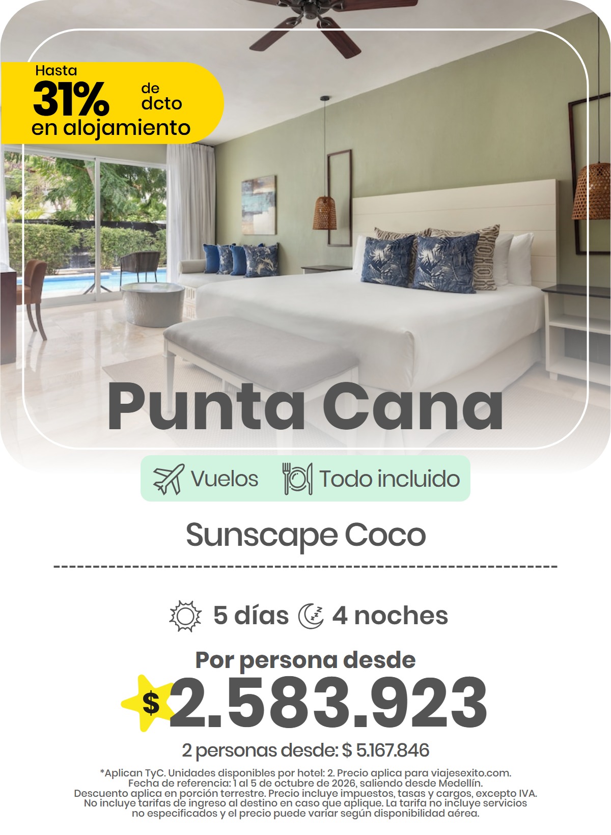 Paquete a Punta Cana: Sunscape Coco