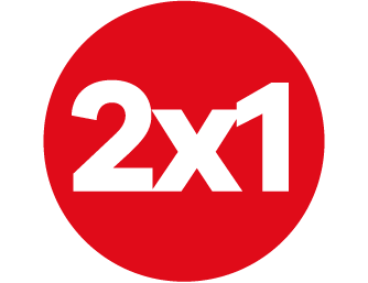 2x1 en alojamiento