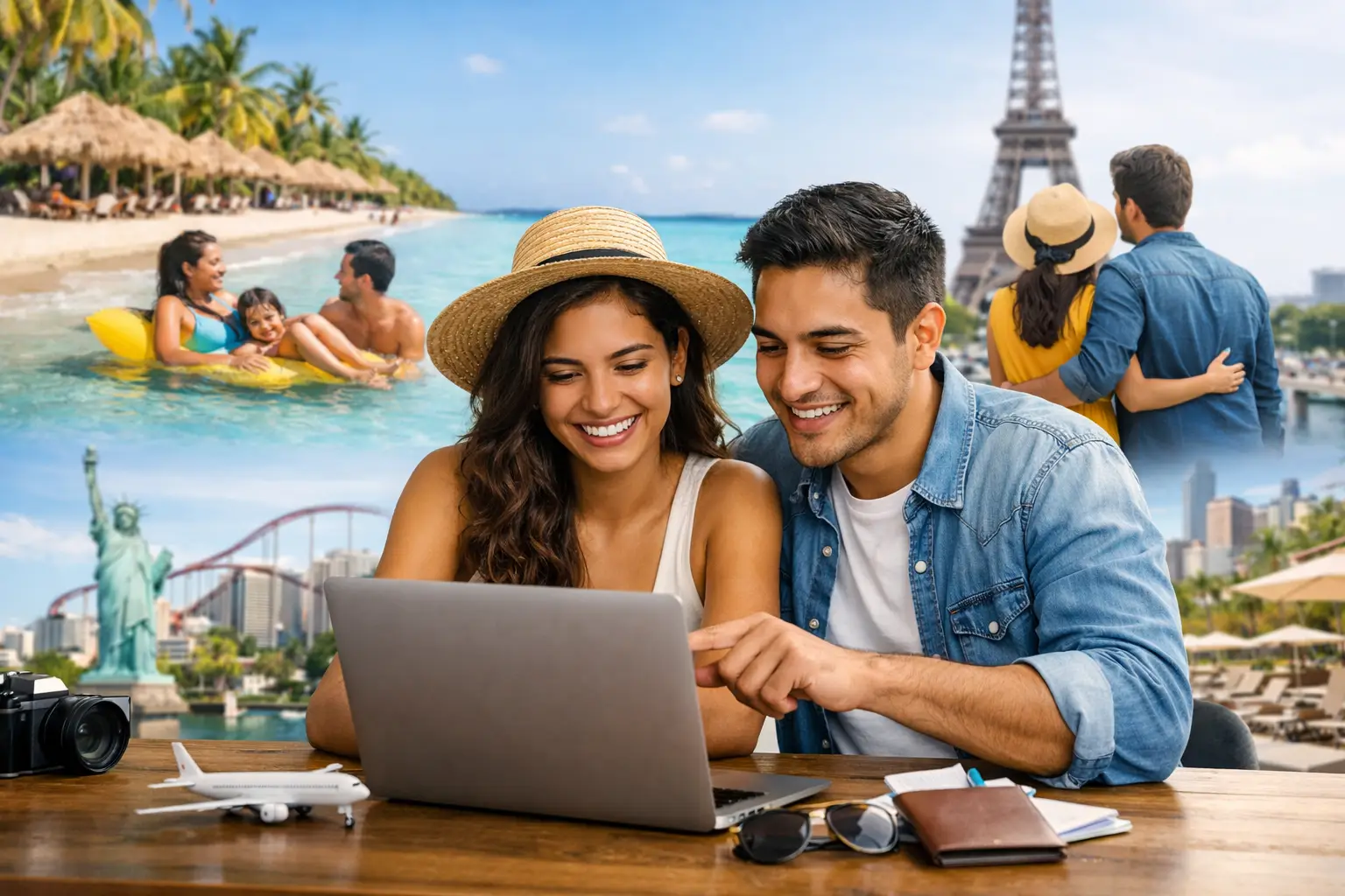 Cómo comprar vuelo y hotel juntos sin pagar de más