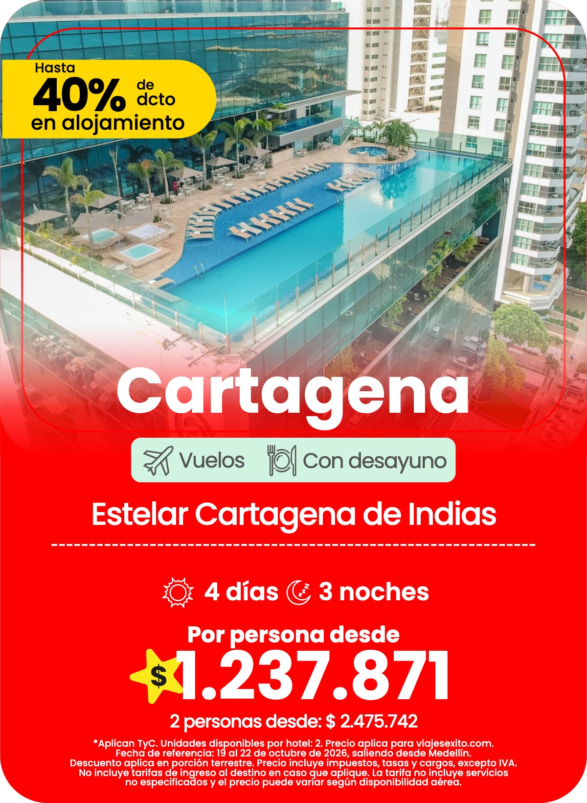Paquete a Cartagena: Estelar Cartagena de Indias