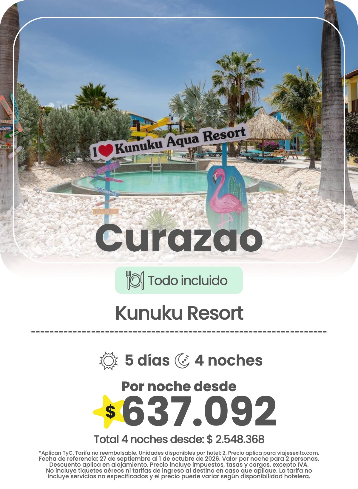 Hotel en Curazao: Kunuku Resort