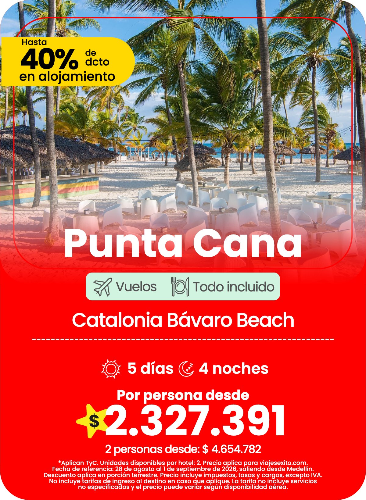 Paquete a Punta Cana: Catalonia Bávaro Beach