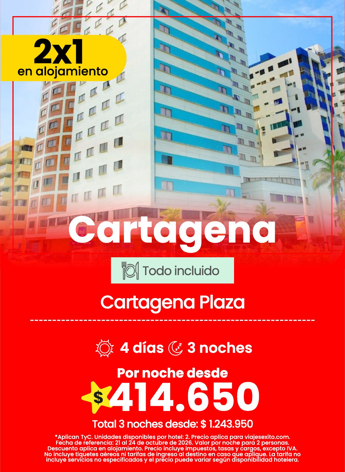 Hotel en Cartagena: Cartagena Plaza