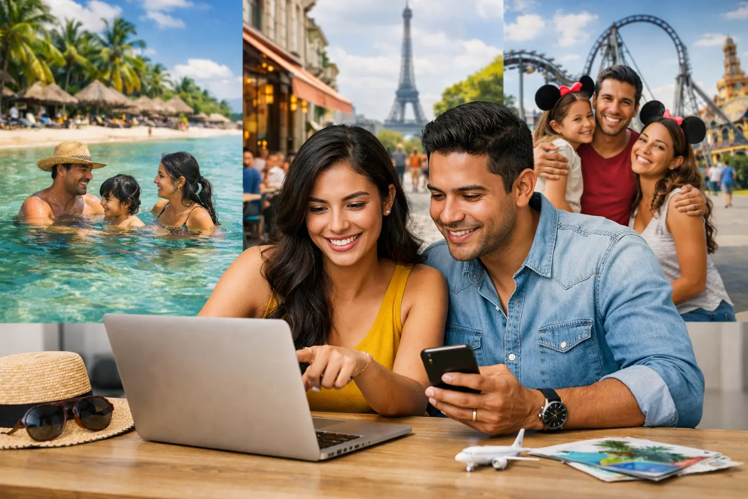 Cómo comparar paquetes vacacionales online
