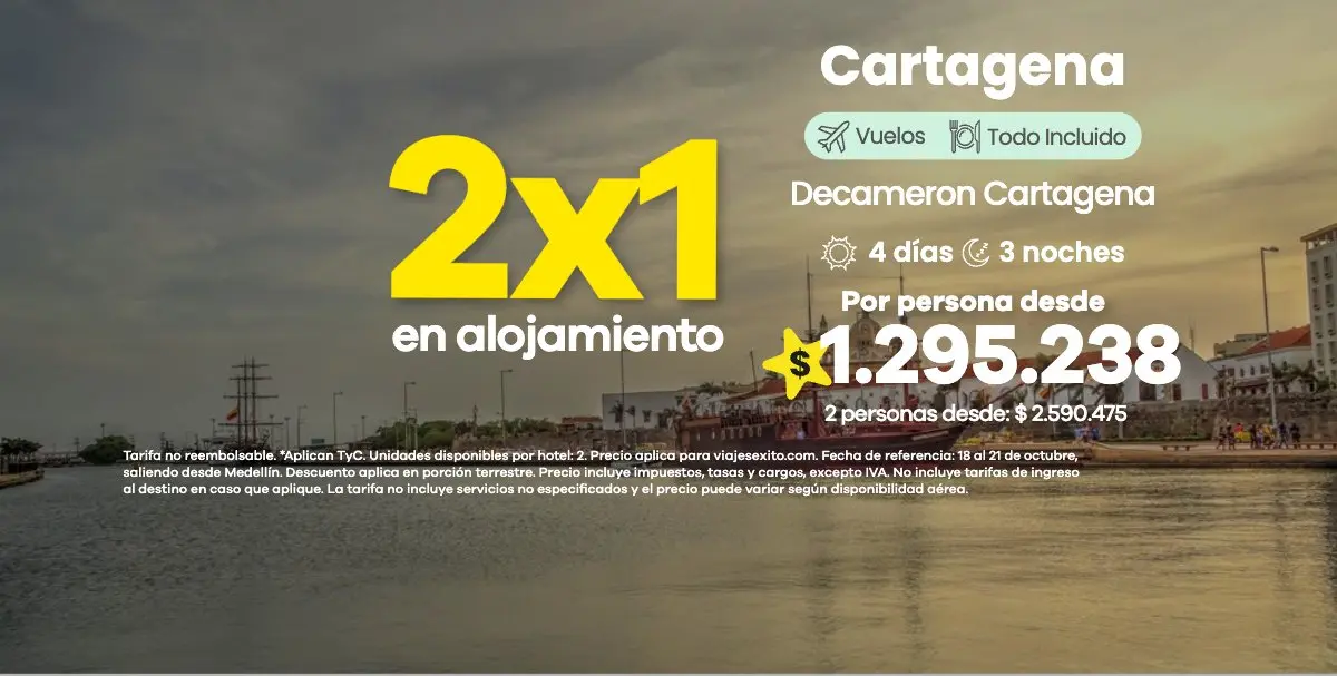 Paquetes – Viajes Éxito