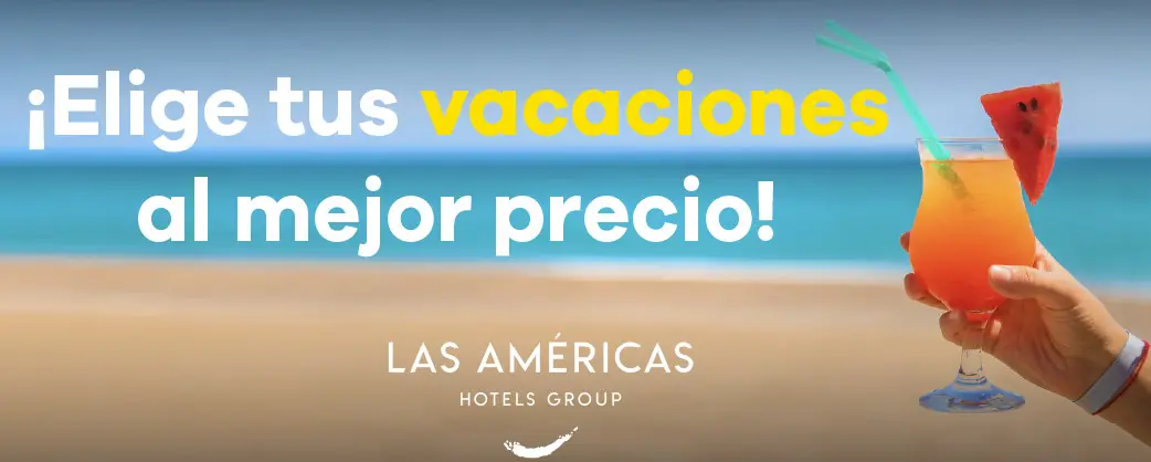 Banner promocional de Viajes Éxito (versión móvil) en la sección «Inicio»