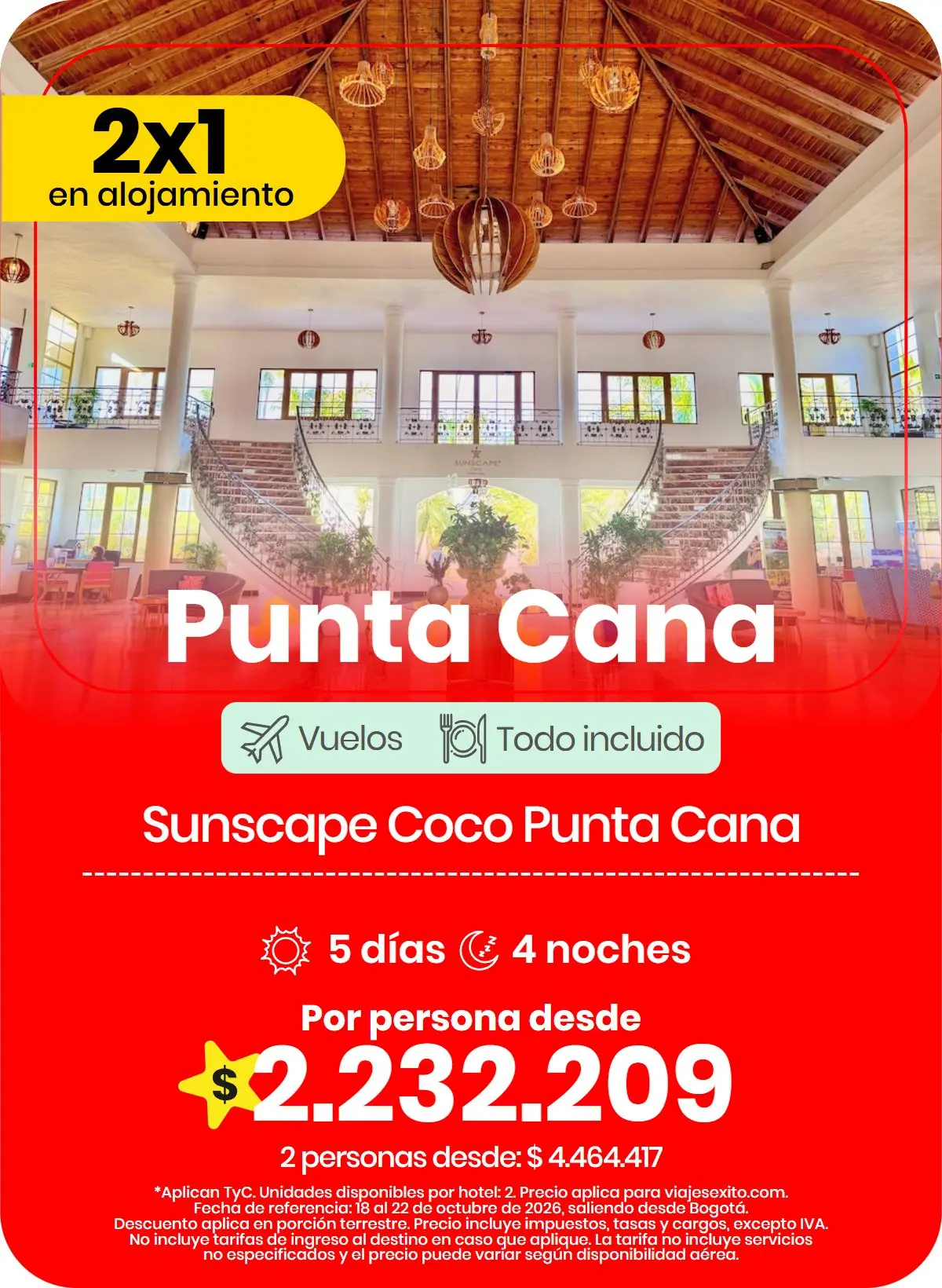 Paquete a Punta Cana: Sunscape Coco Punta Cana
