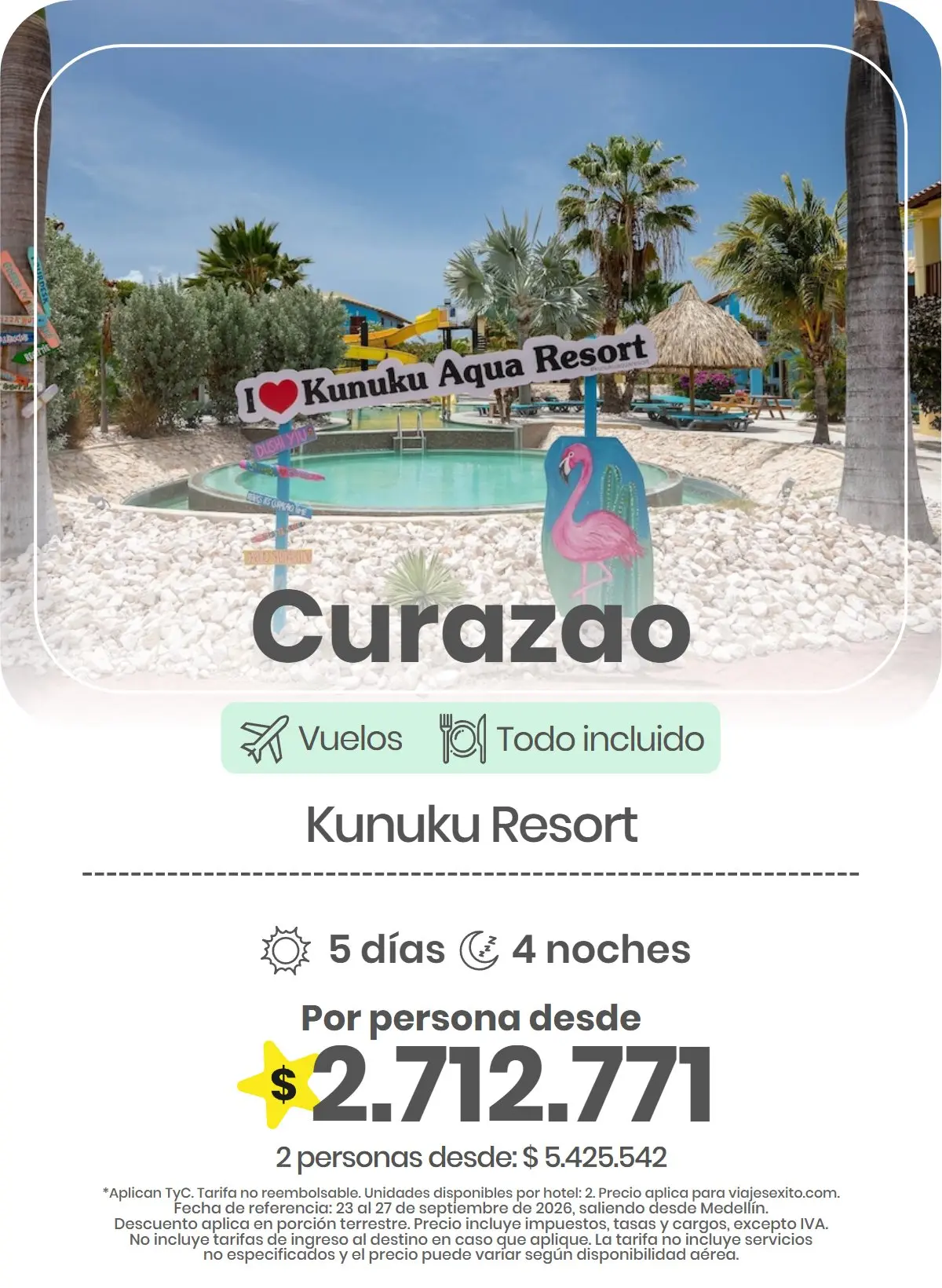 Paquete a Curazao: Kunuku Resort