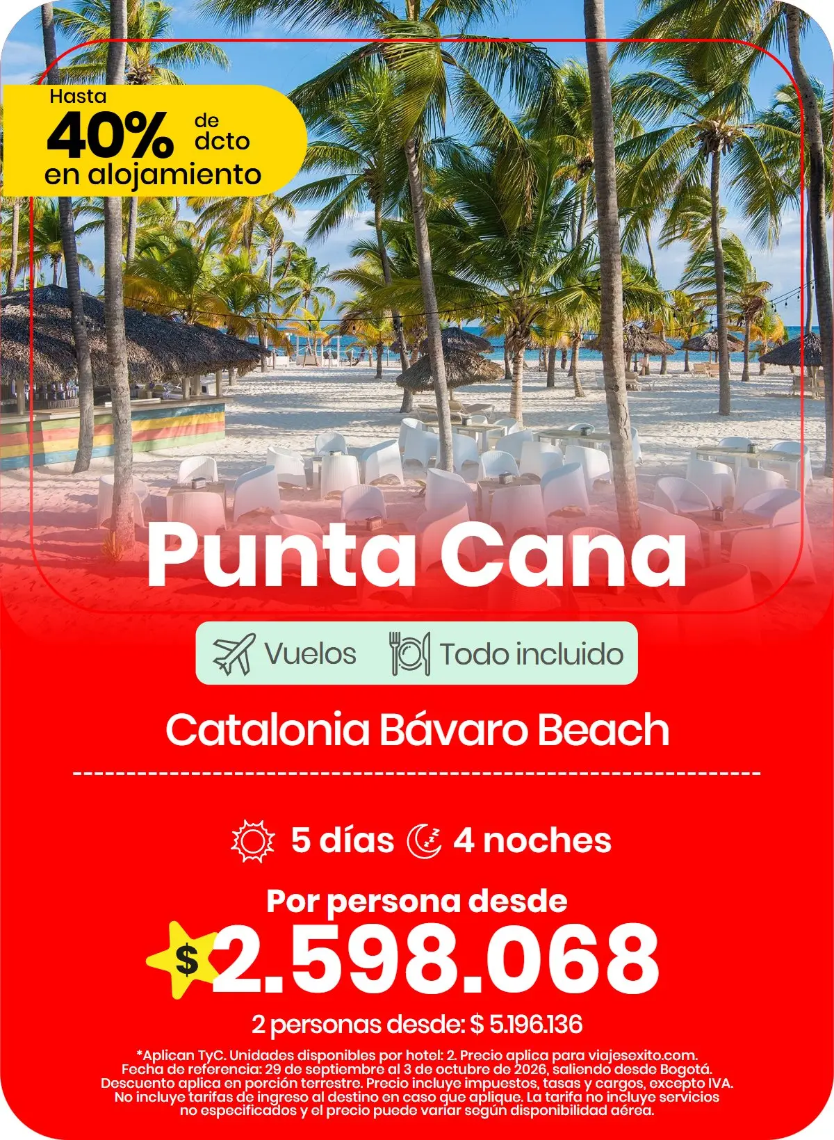 Paquete a Punta Cana: Catalonia Bávaro Beach