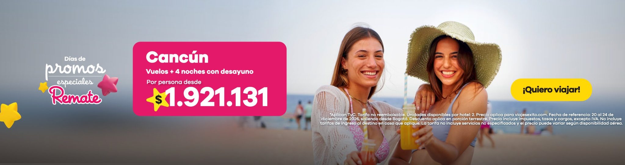 Días de promos especiales: paquete a Cancún con desayuno incluido, vuelos y 4 noches en Casa Kaoba Hotel & Suites, por persona desde $1.921.131.