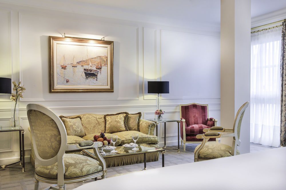 Alvear Palace Hotel en Buenos Aires: sala de una suite