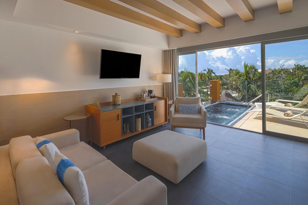 Catalonia Playa Maroma en Playa del Carmen: sala de estar