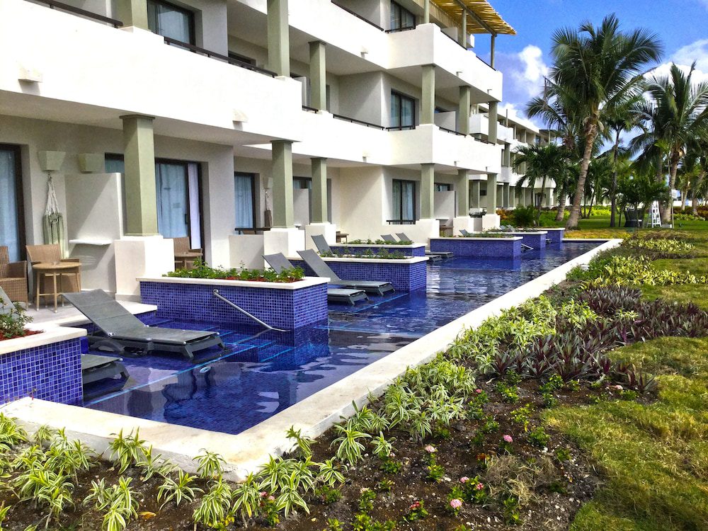 Catalonia Royal Bávaro en Punta Cana: terraza o patio