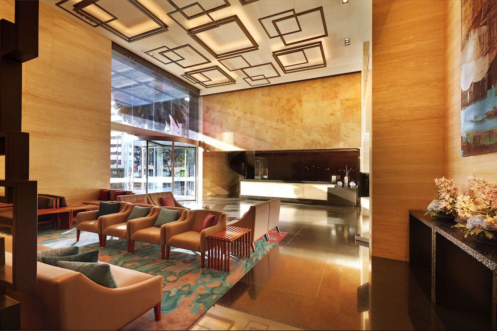 Hilton Bogotá: entrada interior
