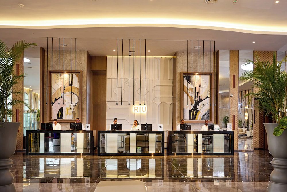 Hotel Riu Palace Bávaro en Punta Cana: recepción