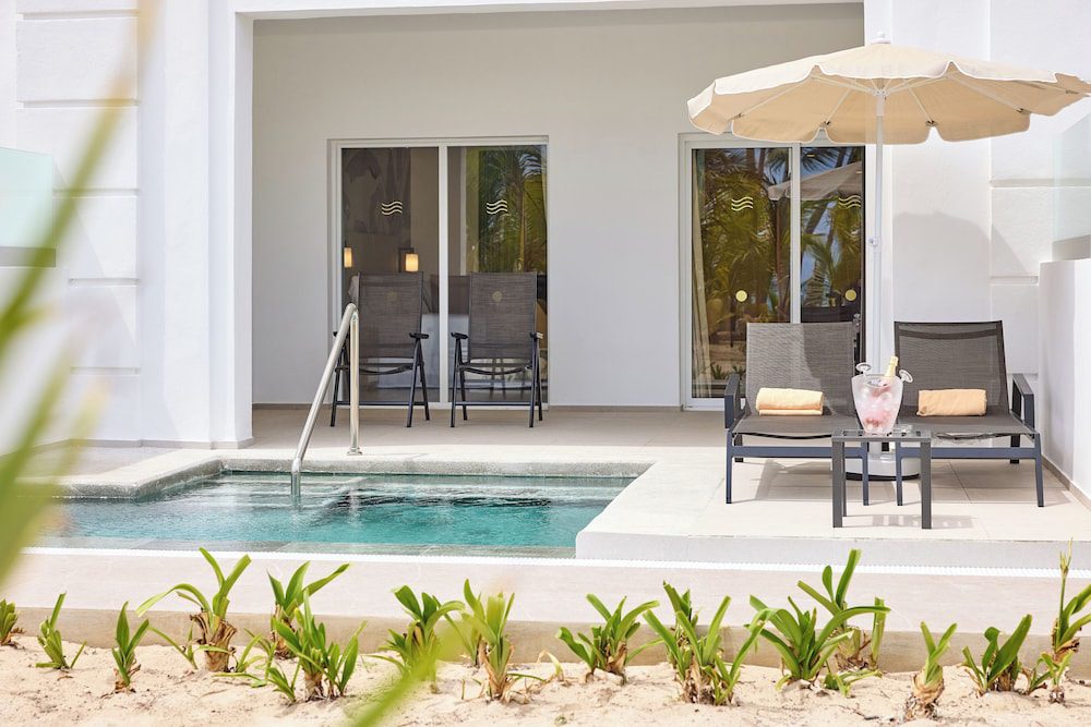 Hotel Riu Palace Bávaro en Punta Cana: piscina privada