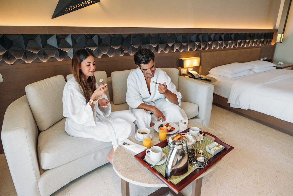 Hyatt Ziva Cancún: servicio de comidas a la habitación