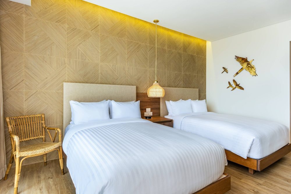 Santa Marta Marriott Resort Playa Dormida en Santa Marta: habitación con dos camas