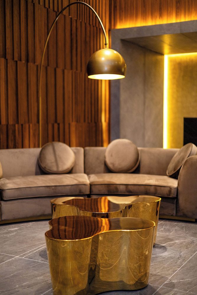 Meliá Casa Maya Cancún: sala de estar en el lobby