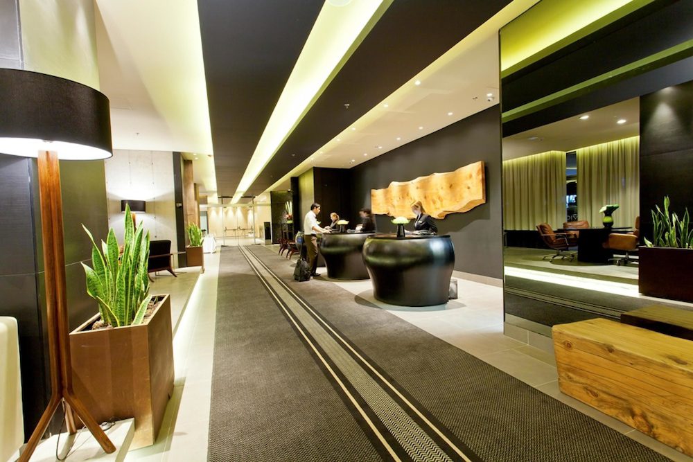 Movich Buró 26 en Bogotá: lobby