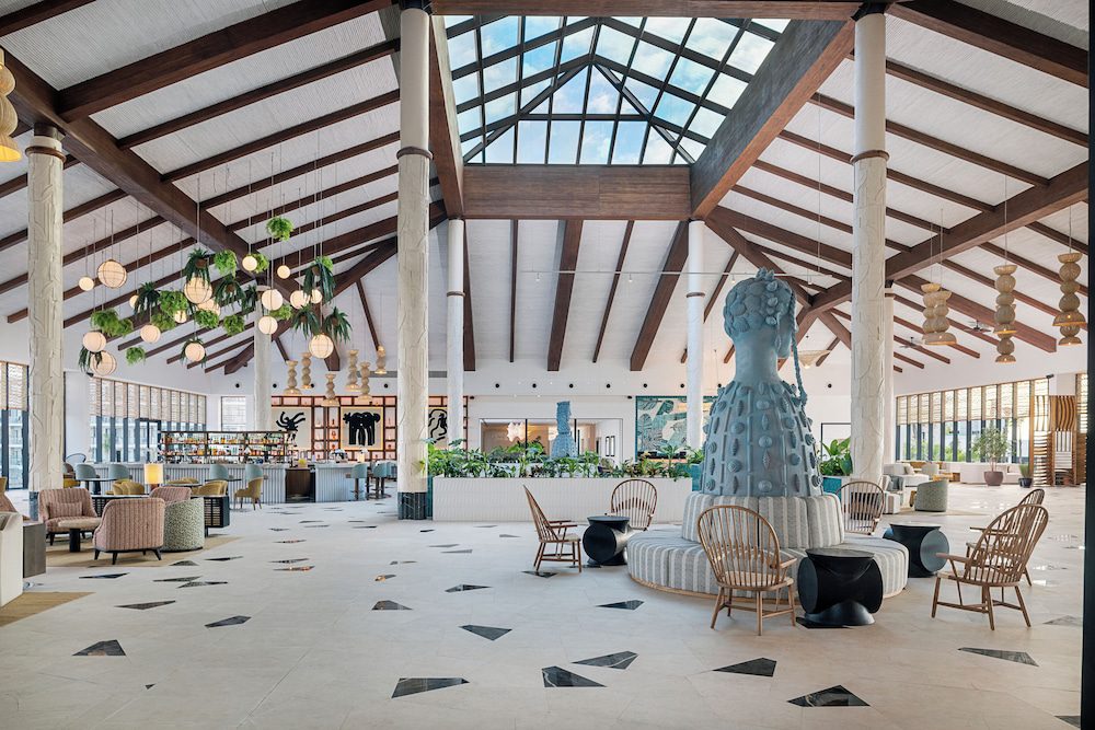 Ocean Allure Costa Mujeres: sala de estar en el lobby