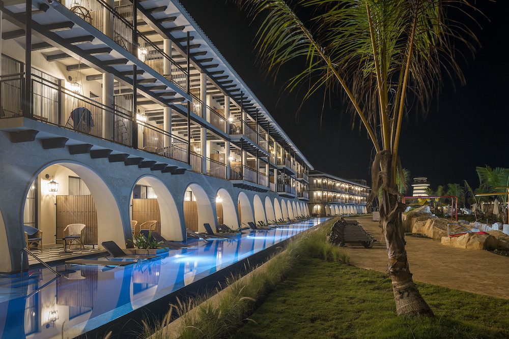 Ocean El Faro en Punta Cana: terraza o patio