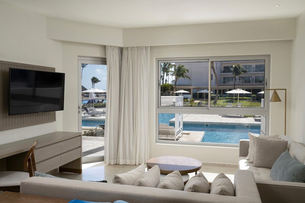 Paradisus Palma Real Golf & Spa Resort en Punta Cana: vista desde la habitación