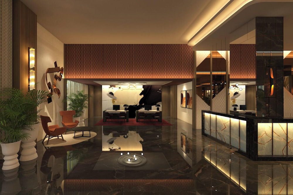 Riu Palace Aruba en Aruba: recepción y lobby