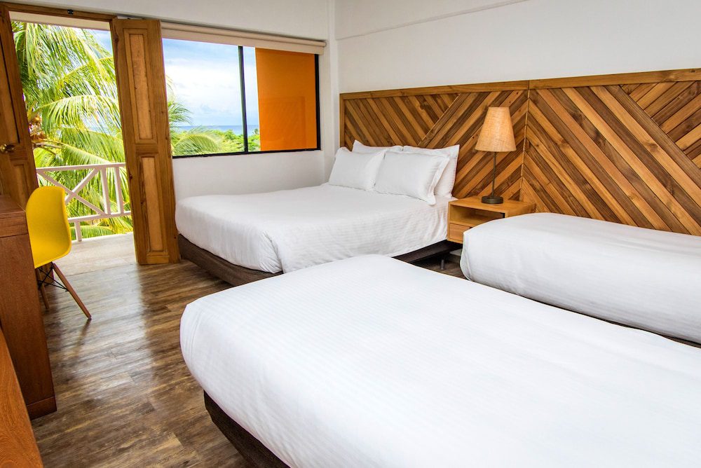 Sol Caribe Campo en San Andrés: habitación con vista al jardín