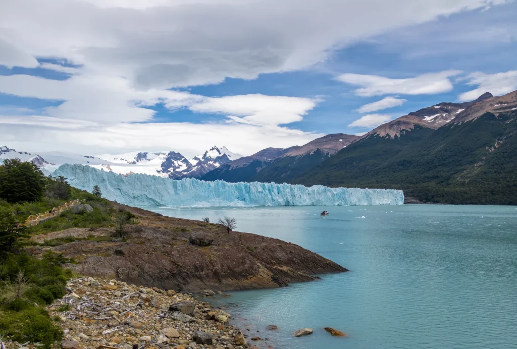 Glaciar Perito Moreno en el Parque Nacional Los Glaciares, cerca de El Calafate, Argentina
