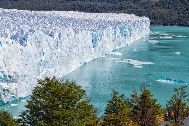 Glaciar Perito Moreno en el Parque Nacional Los Glaciares, Patagonia argentina