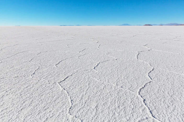 Salar de Uyuni al amanecer, Bolivia