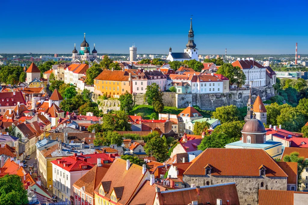 Casco antiguo de Tallin y la colina de Toompea, Estonia