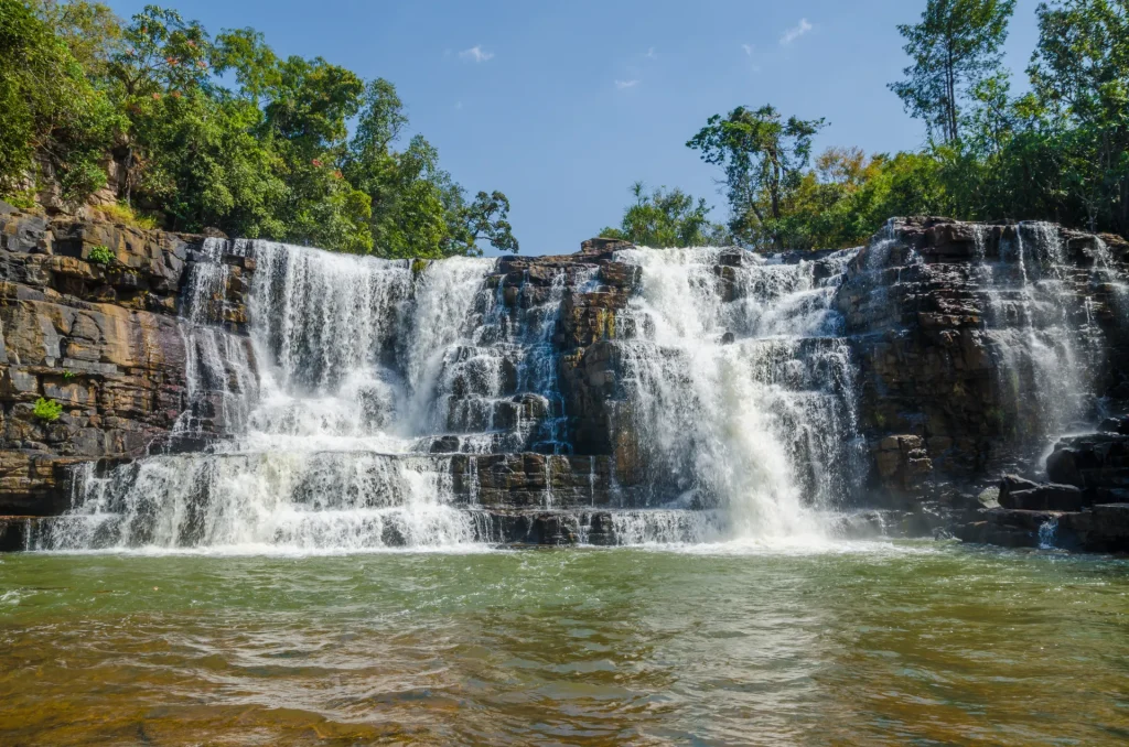 Cataratas de Sala cerca de Labé, en la región de Futa Yallon, Guinea