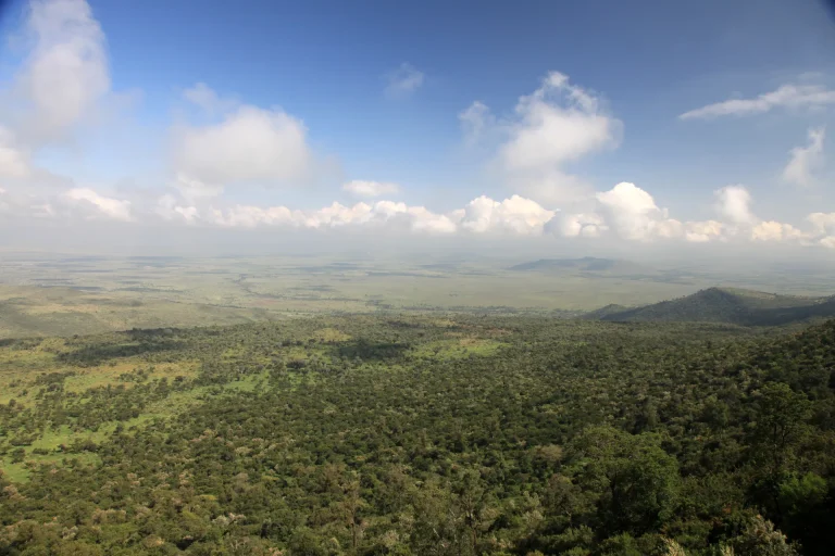 Panorámica del Gran Valle del Rift en África oriental