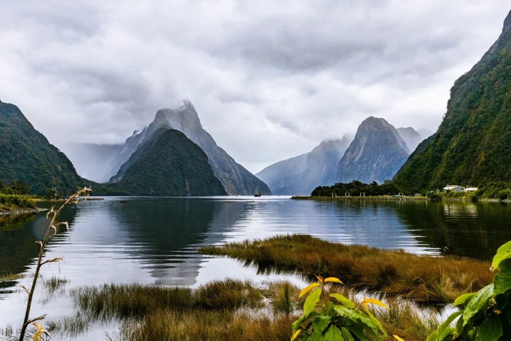 Fiordo de Milford Sound en la Isla Sur de Nueva Zelanda